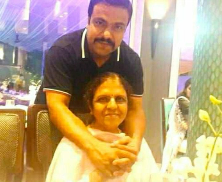 Kalpana with her son Ajju