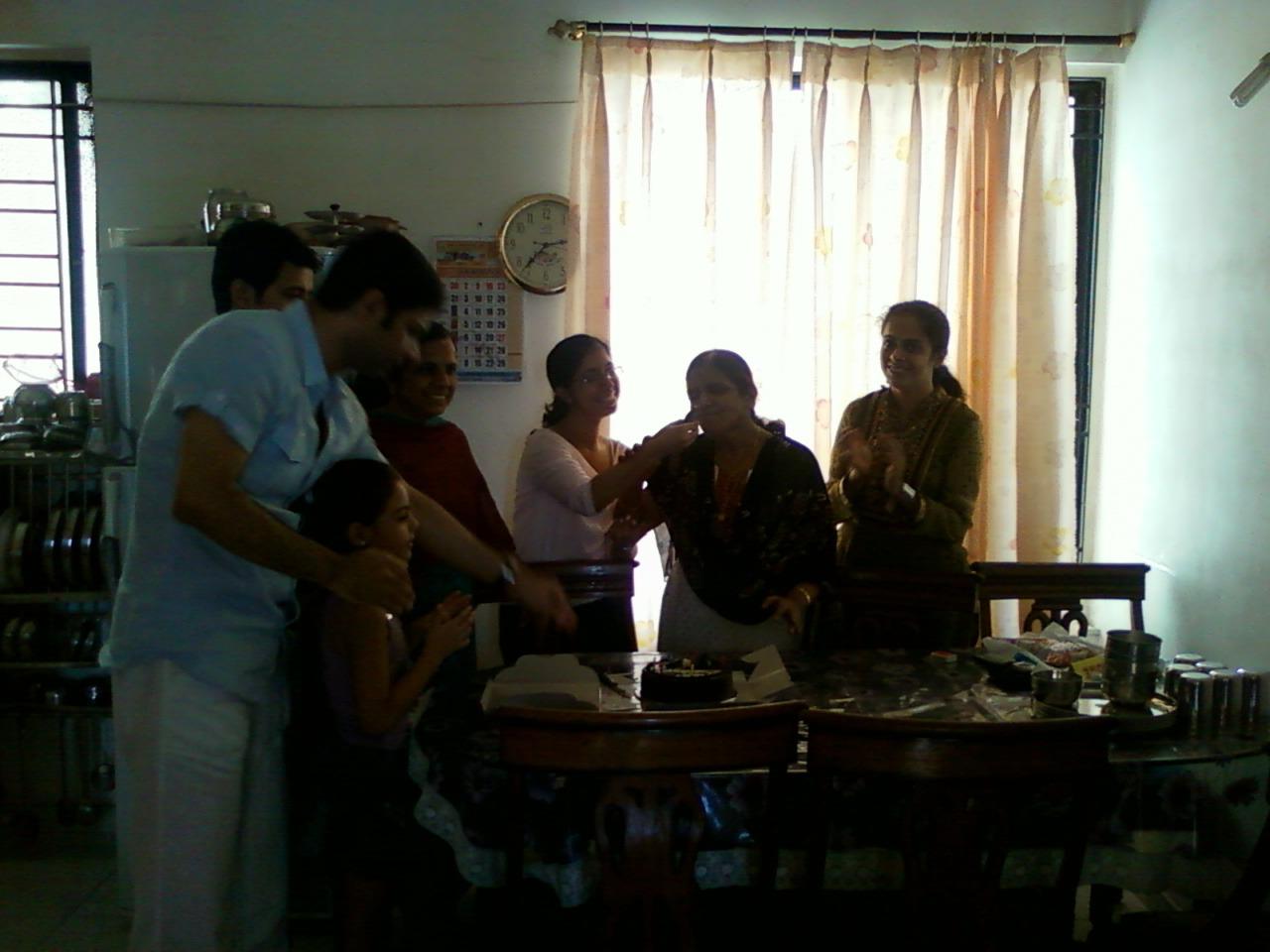 Bhaiya, Bhabhi, all of us — one special evening